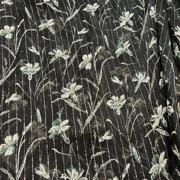 Veronica Beard Black and White Floral Maxi Dress - Picture 5 of 11